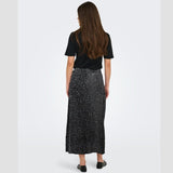 ONLY ONLNOVA Vis Button Skirt  In Black