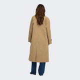 ONLY ONLORCHID Cord Mix Coat In Otter Chocolate Torte
