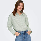 ONLY ONLOREGON Shirt In Caladon Green