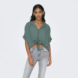 ONLY ONLPAULA Shirt In Balsam Green