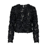 ONLY ONLROSEBLOOM Top In Black