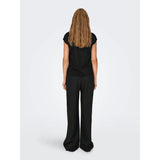ONLY ONLSILVERY Top In Black