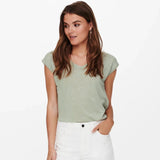 ONLY ONLSILVERY Top In Desert Sage
