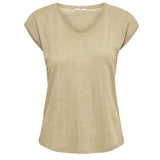 ONLY ONLSILVERY Top In Gold