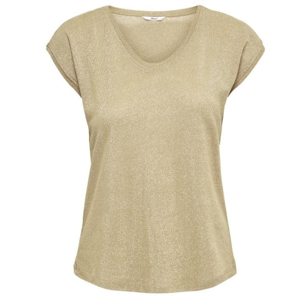 ONLY ONLSILVERY Top In Gold