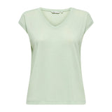 ONLY ONLSILVERY Top In Green Lily