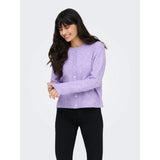 ONLY Onlsimoni Cardigan In Chinese Violet