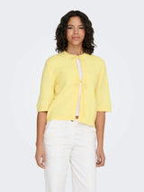 ONLY Onlsimoni Cardigan In Mellow Yellow