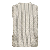 ONLY ONLSMILLA Quilted Stripe Waistcoat