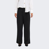 ONLY ONLSONJA Wide Leg Fit Trousers In Black