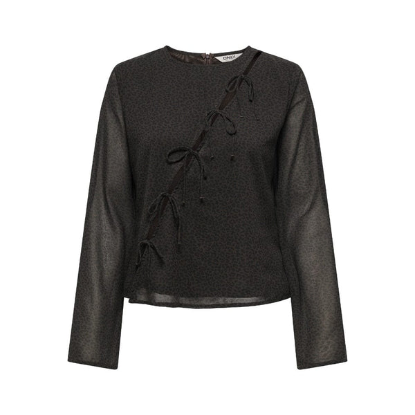 ONLY ONLSTAR  Life Melanie Bow Top Seal In Brown
