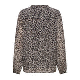ONLY ONLSTAR V-neck top In Black multi