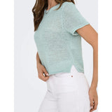 Only ONLSUNNY Knitted top In Gray Mist