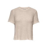 ONLY ONLSUNNY Knitted Top In Pumice Stone