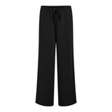 ONLY ONLTHANA LIFE Wide Casual Pant In Black