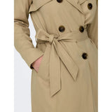 ONLY ONLVALERIE Trenchcoat In Ginger Root