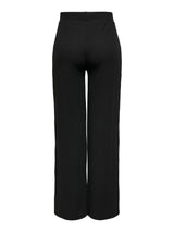 ONLY Wide Fitted Trousers In Black