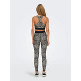 ONLY ONPGIL-2-LEO Skinny Fit Leggings In Black
