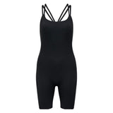 ONLY PLAY ONPFONT LIFE ON SL SHORT UNITARD In Black