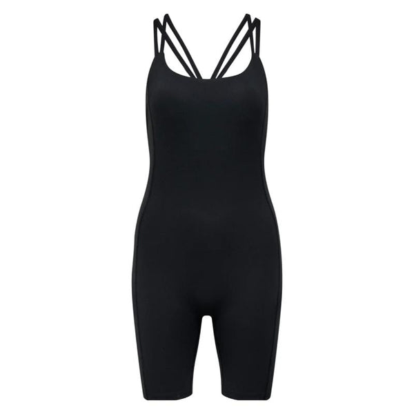 ONLY PLAY ONPFONT LIFE ON SL SHORT UNITARD In Black