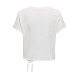 ONLY PLAY ONPJACE Knot Tee In White