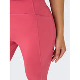 ONLY PLAY ONPNADI-2-CARA High waist Tight Fit Training shorts In Rose