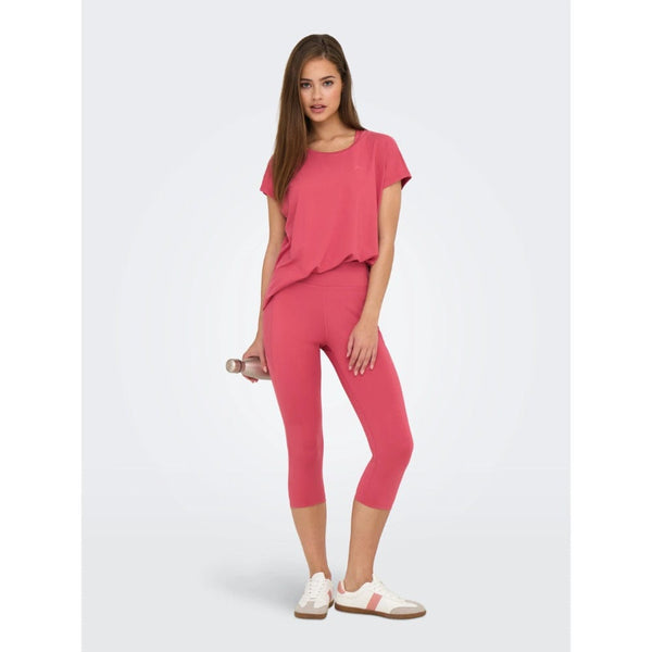 ONLY PLAY ONPNADI-2-CARA High waist Tight Fit Training shorts In Rose