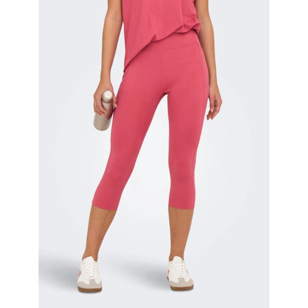 ONLY PLAY ONPNADI-2-CARA High waist Tight Fit Training shorts In Rose