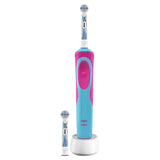 Oral B Kids Frozen II Electric Rechargeable Toothbrush Starter Kit with 2 Brush Heads for Ages 3+