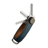 Orbitkey Key Organiser Crazy-Horse Marine Blue