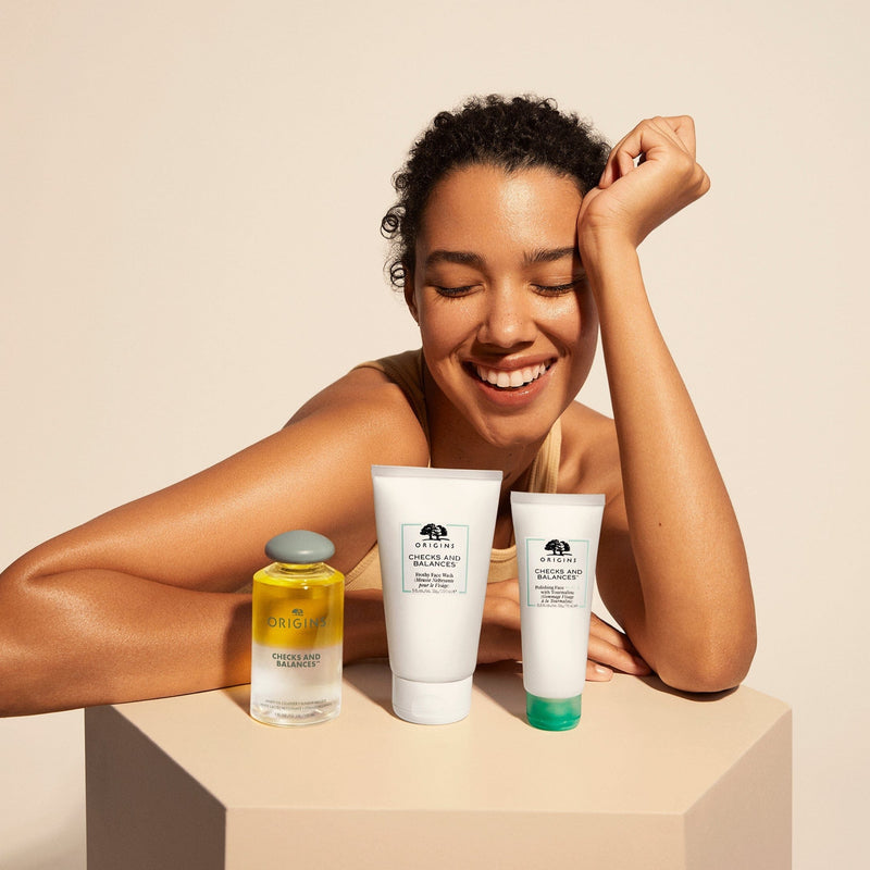 Origins Checks and Balances Milk to Oil Cleanser + Makeup Melter 150ml