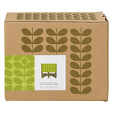 Orla Kiely Ceramic Plant Pot With Stand, Sixties Stem Dandelion