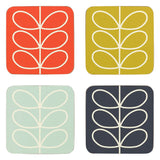Orla Kiely Coasters, Set Of 4