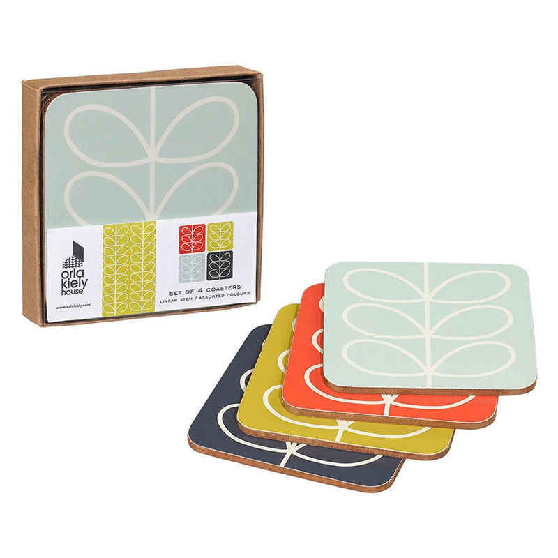 Orla Kiely Coasters, Set Of 4