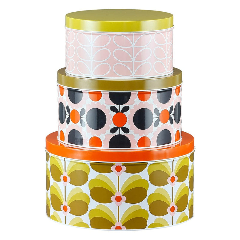 Orla Kiely Nesting Cake Tins, Set Of 3