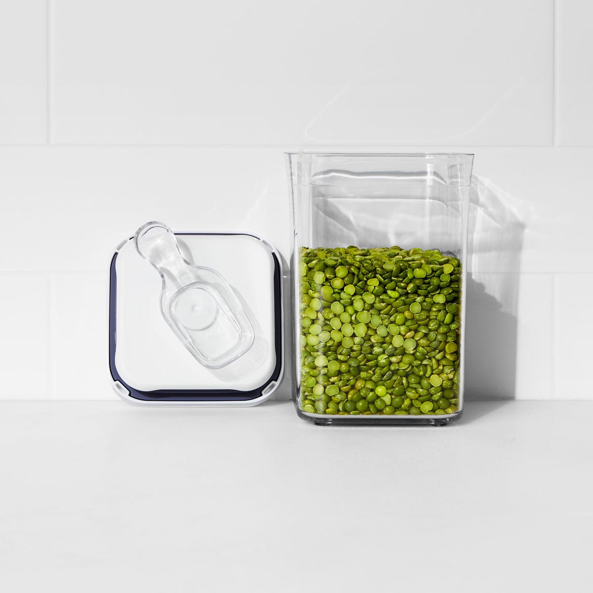 OXO 4.4 Qt Big Square Medium POP Container - 21192200 | Blain's Farm & Fleet OXO 4.4 Qt Big Square Medium POP Container - 21192200 | Blain's Farm & Fleet