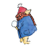 Paddington With Snowball 8 Pack of Christmas Cards