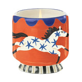 Paddywax A Dopo Horse Ceramic Candle Sienna Sunset 8oz