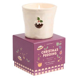 Paddywax Bistro Christmas Pudding Ceramic Candle Fruit & Spices
