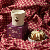 Paddywax Bistro Christmas Pudding Ceramic Candle Fruit & Spices
