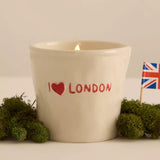 Paddywax Bistro I Heart London Ceramic Candle
