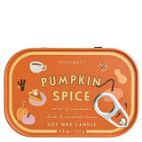 Paddywax Bistro Pumpkin Printed Tin Candle - Pumpkin Spice