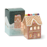 Paddywax No. 10 Gingerbread House Style Incense & Tea Light Holder
