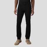 PAIGE Transcend Federal 34" Slim Straight Jean In Black Shadow