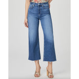 PAIGE Anessa Wide Leg Jean – Rock Show Distressed