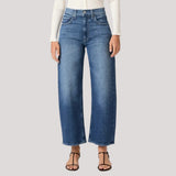 PAIGE Arellia Ankle Barrel Leg Jean In Stoneview