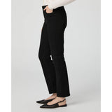 PAIGE Cindy Straight Jean in Black Shadow