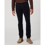 PAIGE Federal Slim Straight Pant In Deep Anchor Corduroy