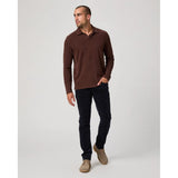 PAIGE Federal Slim Straight Pant In Deep Anchor Corduroy
