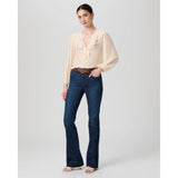 PAIGE High Rise Laurel Canyon 32" Bootcut Jean In Berlin